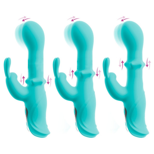ORIVEN Slide Ring Rabbit Vibrator – beau coeur