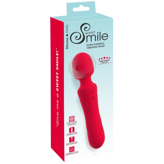 Super Powerful Vibrating Wand – Sweet Smile