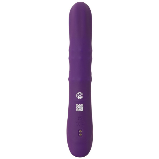 Nodding Rabbit Vibrator with 3 Moving Rings – You2Toys
