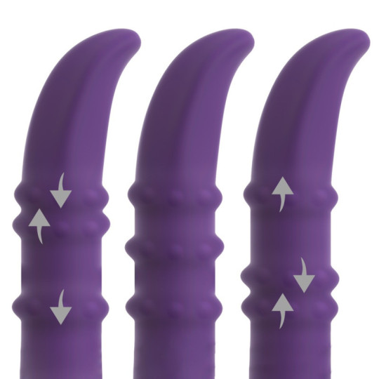 Nodding Rabbit Vibrator with 3 Moving Rings – You2Toys