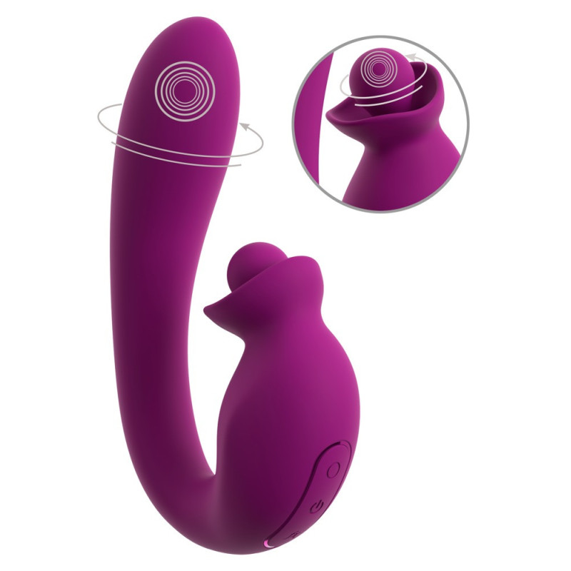 Vibrator With Double Rotation – JAVIDA