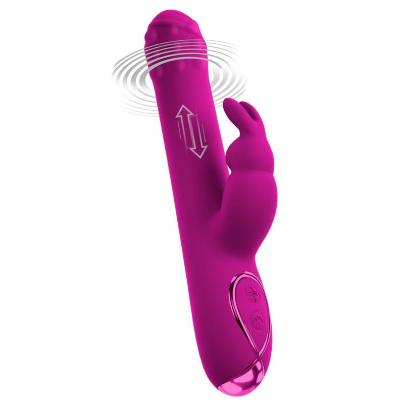 Rabbit Vibrator with Rotation and Thrust Function – Sweet Sm
