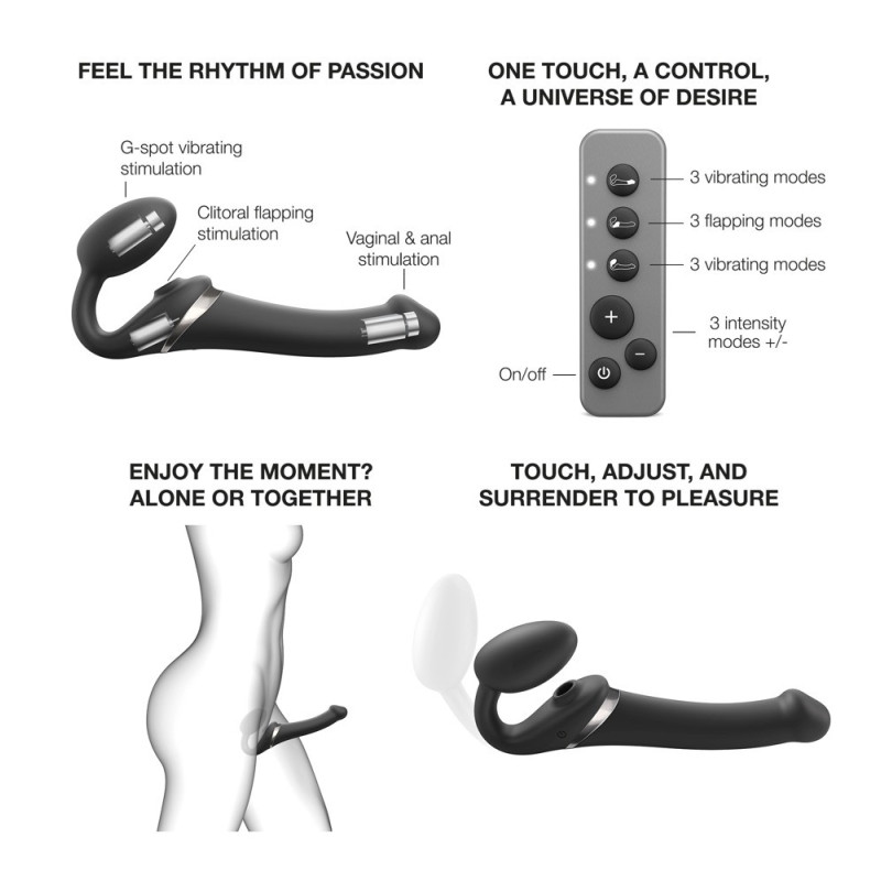 Multi Orgasm Bendable Strap-On – strap-on-me