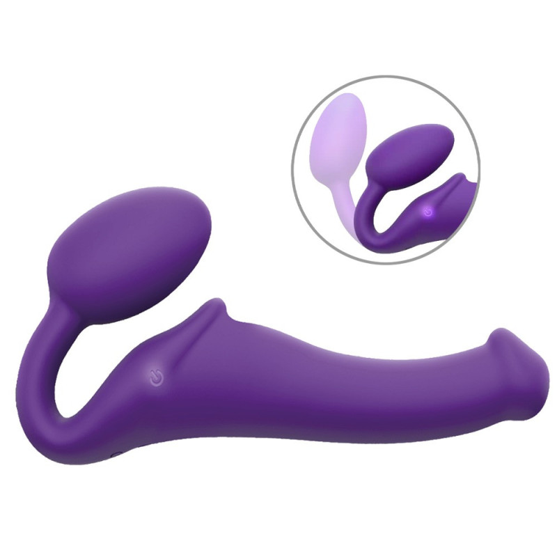 Vibrating Bendable Strap-On – strap-on-me