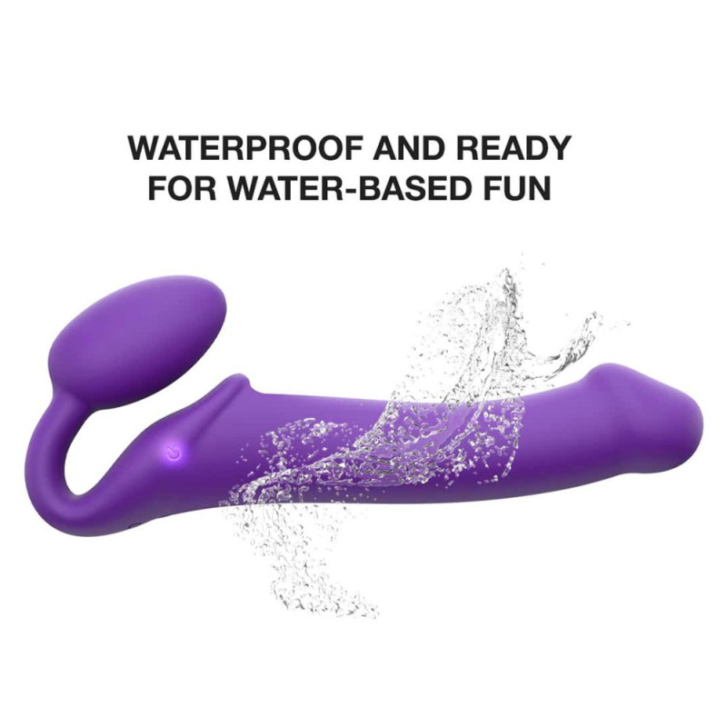Vibrating Bendable Strap-On – strap-on-me