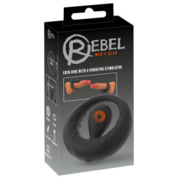 Cock Ring With A Vibrating Stimulator – Rebel