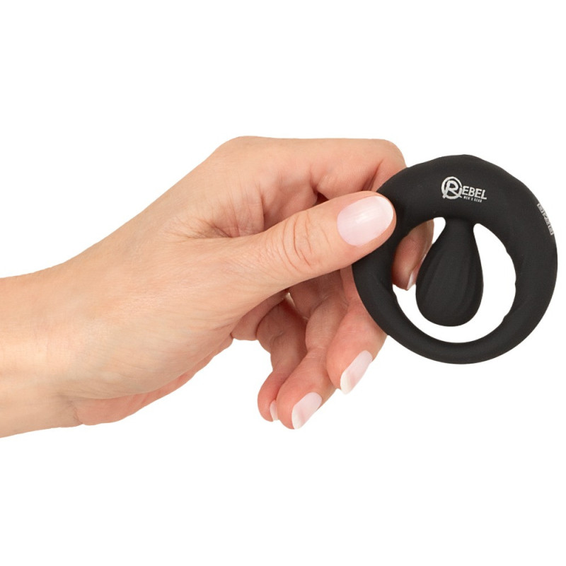 Cock Ring With A Vibrating Stimulator – Rebel