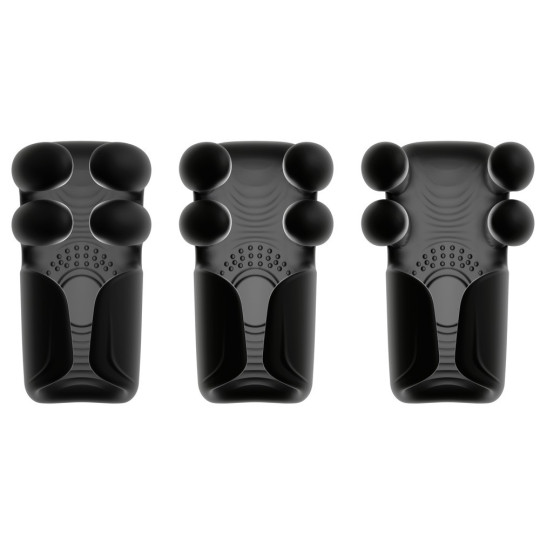 Pulsating & Vibrating Masturbator With Opening & Closing Arm
